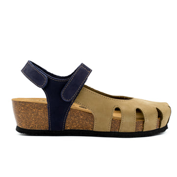 Plakton Closed-Toe Sandal – Amy Taupe / Marino